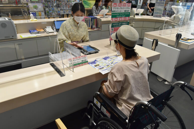 A specific 'accessible tourism' counter